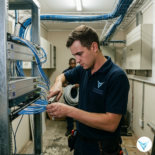 CAT6 Network Cabling | Structured Cabling | Visionet Technologies