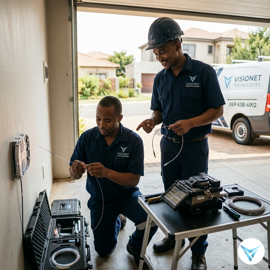 Fiber Installations | Structured Cabling | Visionet Technologies