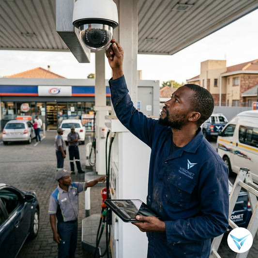 Petrol Station Surveillance | Commercial CCTV | Visionet Technologies