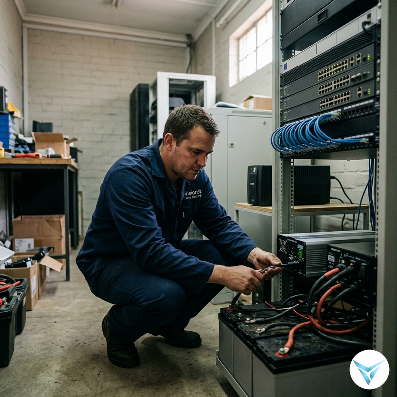 Power Backup Solutions | Data & Server Solutions | Visionet Technologies