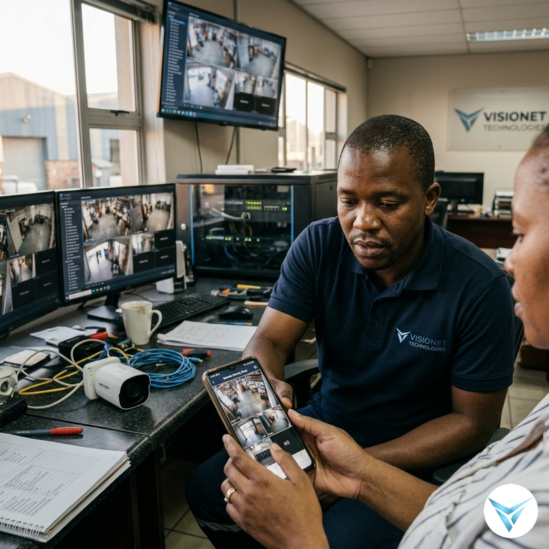 Remote Viewing Setup | CCTV Product | Visionet Technologies