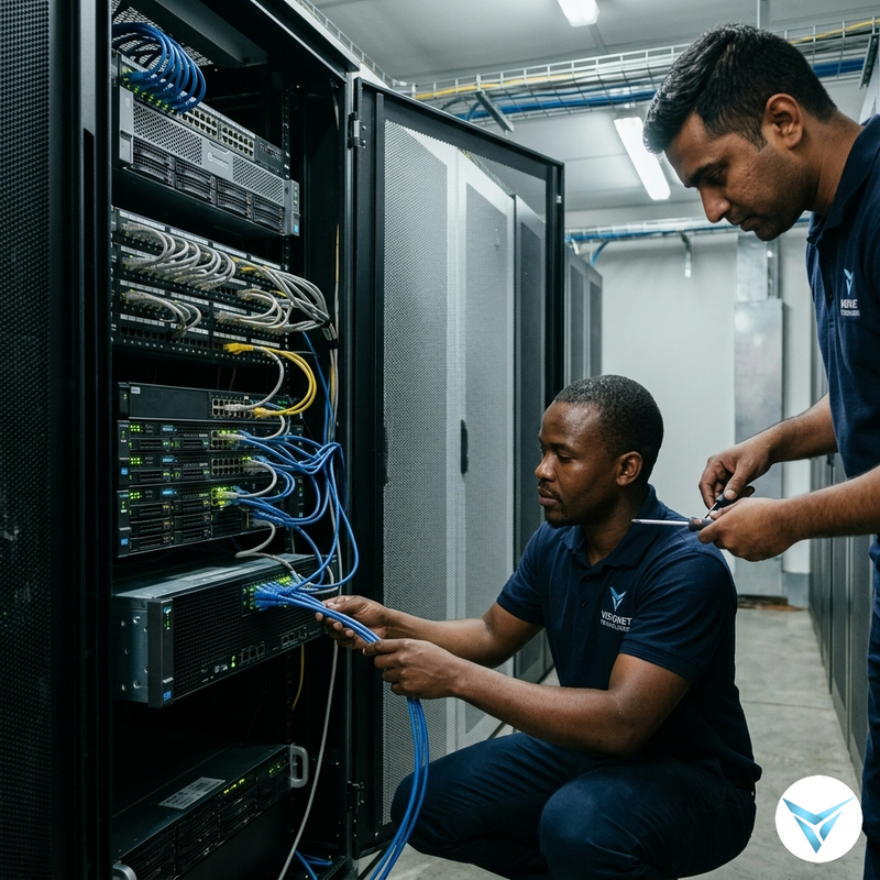 Server Installations | Data & Server Solutions | Visionet Technologies