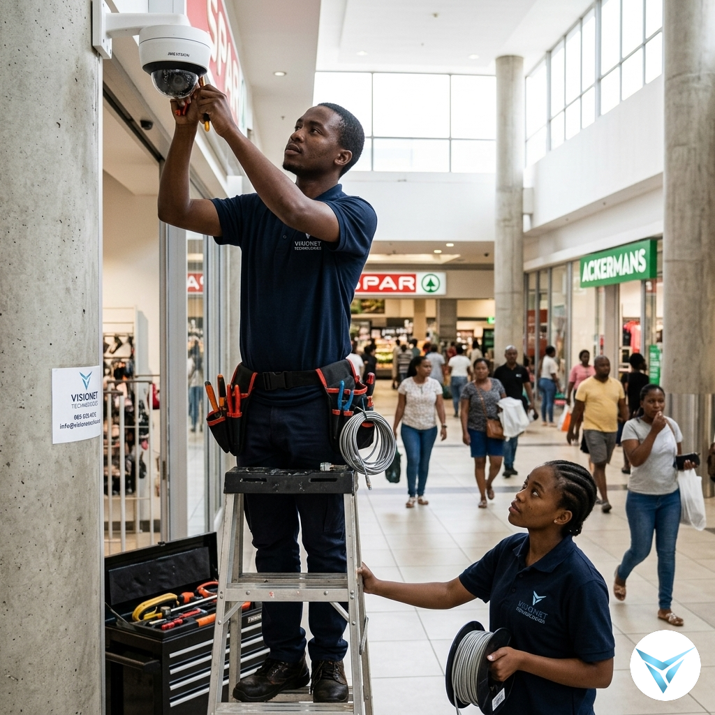 Shopping Centre CCTV | Commercial CCTV | Visionet Technologies