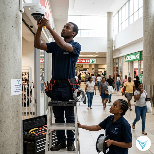Shopping Centre CCTV | Commercial CCTV | Visionet Technologies