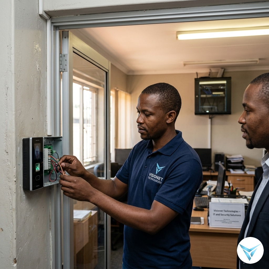 Smart Door Access | Biometric Access Control | Visionet Technologies