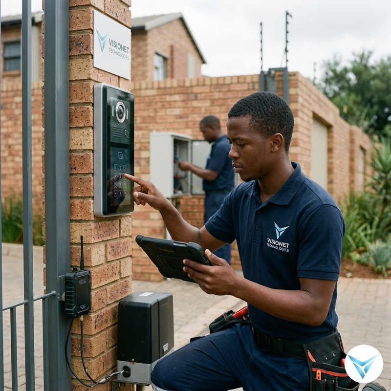 Smart Entry Systems | Gate & Door Automation | Visionet Technologies